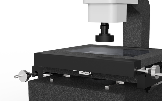 Semi Auto Video Measurement System With Precision Zoom Lens And CCD