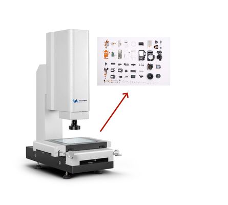 High-Precision Measuring Device with Vision Tools for Accurate 2D Results