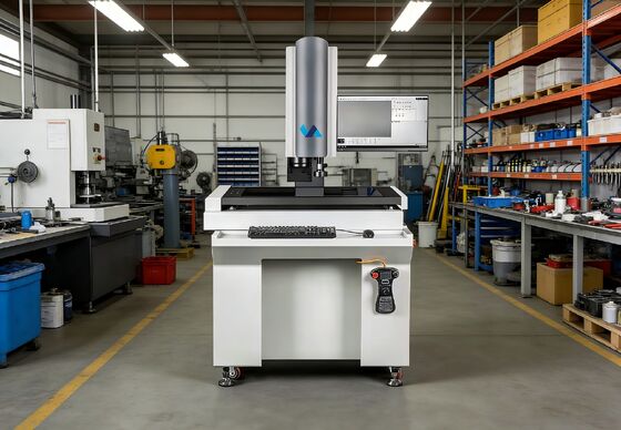 Integrated VENUS Floor-Standing Vision Metrology System for Large-Area Stitching Applications