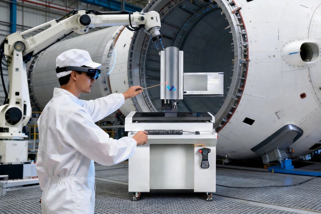 VENUS Floor-Standing System for High-Precision, Large-Scale Seamless Stitching Metrology Applications